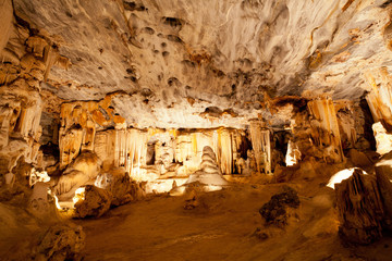 Wall Mural - karst cave in Oudtshoorn, South Africa