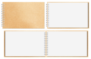 Aufkleber - Brown Paper notebook