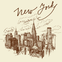 Wall Mural - new york