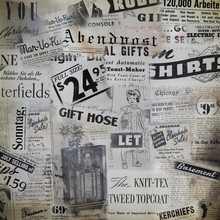Grunge Background With  Old Magazines From 1938.
