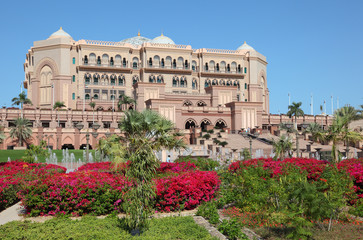 Wall Mural - Emirates Palace in Abu Dhabi, United Arab Emirates