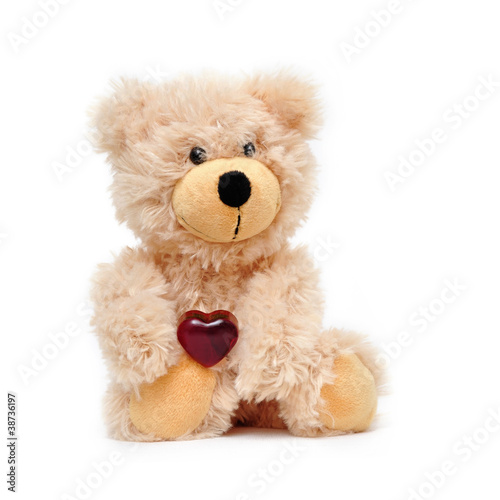 Obraz w ramie Teddybär - Liebe