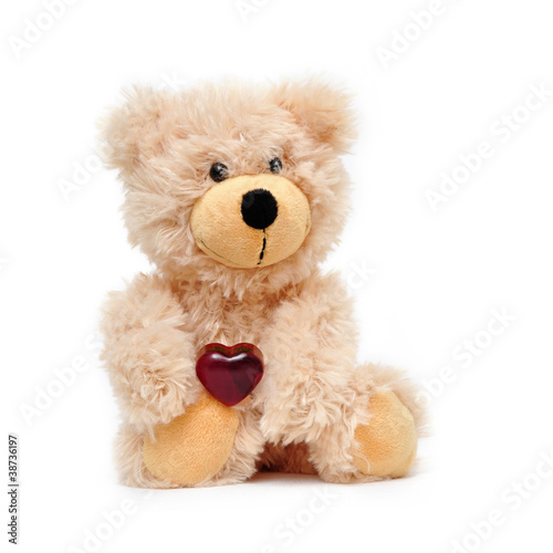 Fototapeta na wymiar Teddybär - Liebe