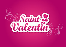 Carte Saint-Valentin