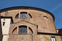 Church Of St. Carlo. Ferrara. Emilia-Romagna. Italy.