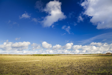 Poster - plough plowed brown clay soil field