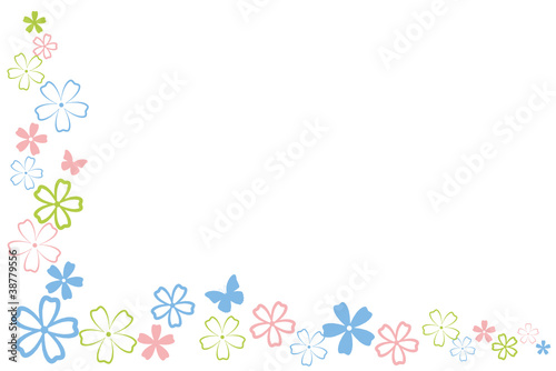 Blumen Bluten Rahmen Fruhling Fruhjahr Bunt Buy This Stock Vector And Explore Similar Vectors At Adobe Stock Adobe Stock