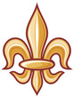 © tribalium81 - lily flower - heraldic symbol fleur de lis