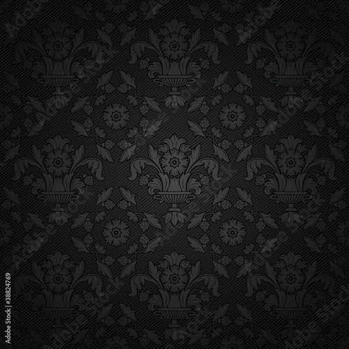 Cuadros en Lienzo Corduroy background, ornamental fabric texture