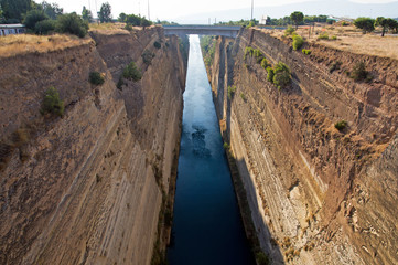 Canal of Corinth, Greece