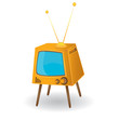 © zmiter - retro tv. vector illustration.
