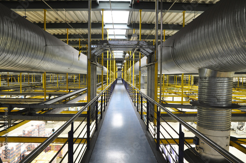 Fotografie, Obraz Klimaanlage Industrie // air conditioning in industry