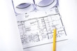 © adam121 - pencil, documents and blueprint