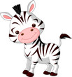 Fun zoo. Zebra 