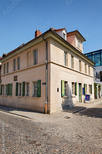 Nietzsche Haus In Naumburg Deutschland Buy This Stock Photo And