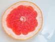Grapefruit on a plate