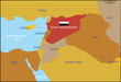 Syrian Arab Republic map.