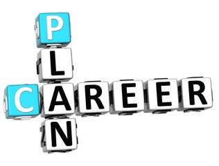 Poster - 3D Plan Career Crossword