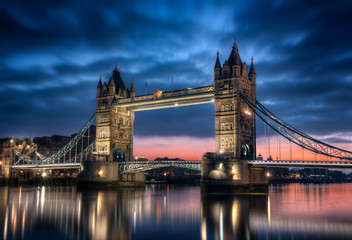 Fototapete - Tower Bridge Londres Angleterre