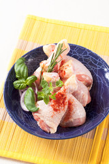 Poster - Raw chicken drumsticks