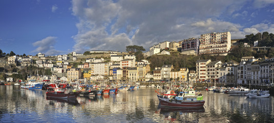 Canvas Print - Puerto pesquero de Luarca.