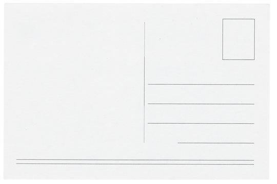 Postcard Isolated