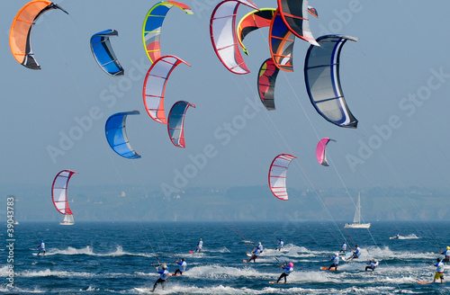 Dekoracja na wymiar  sport-konkurencji-kitesurfingu