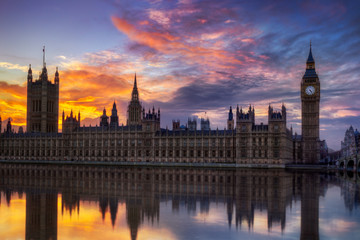 Fototapete - Big Ben Londres Angleterre