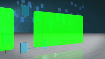Poster - Copy spaces flowing over network