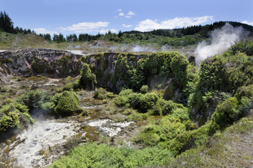 Craters of the Moon, Lake Taupo, New Zealand