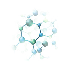 abstract molecule