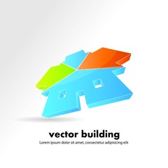 Wall Mural - buildings vector design