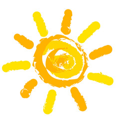 Wall Mural - sun