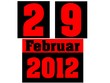 29.Februar 2012 rot schwarz