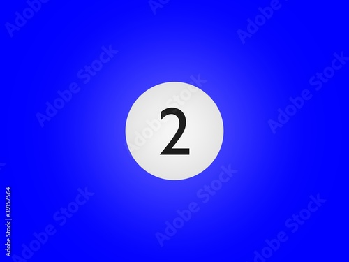 Patron boule de billard n°2