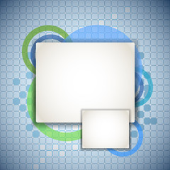 Leinwandbilder - Abstract background. Ready for a text