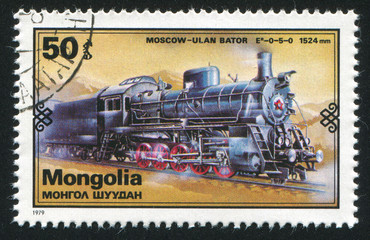 Poster - locomotive