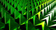 Hintergrund - Pyramiden Matrix Grün 3