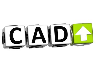 Poster - Currency CAD rate concept symbol button on white background