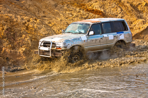 Nowoczesny obraz na płótnie Off roading thrill