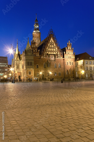 Naklejka na szybę Ratusz