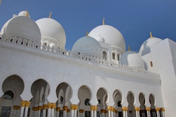 Wall Mural - mosquée d'abu dhabi