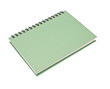 © wuttichok - stack of ring binder book or green notebook