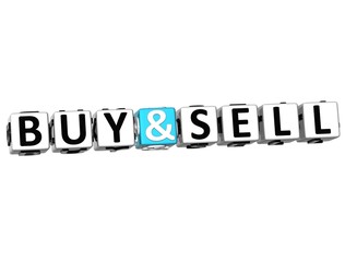 Poster - 3D Buy and Sell Crossword