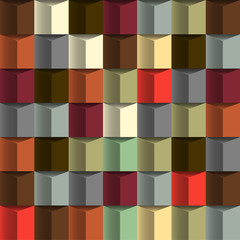 Wall Mural - Background with blocks structure