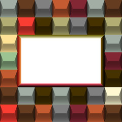 Wall Mural - Geometric frame