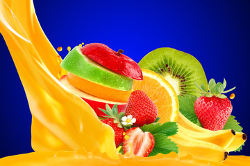 Wall Mural - Fruit mix