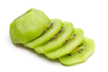 Poster - sliced kiwi close up