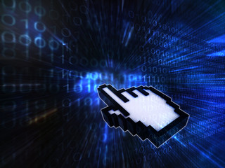 Wall Mural - binary background