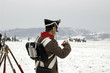 History fans in military costumes, Austerlitz, Slavkov